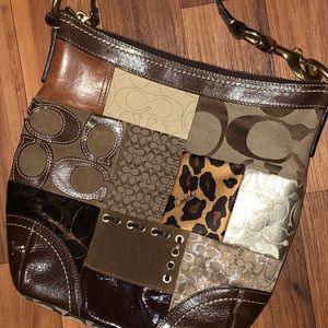 BRAND NEW/ RARE Coach Patchwork Crossbody Bag